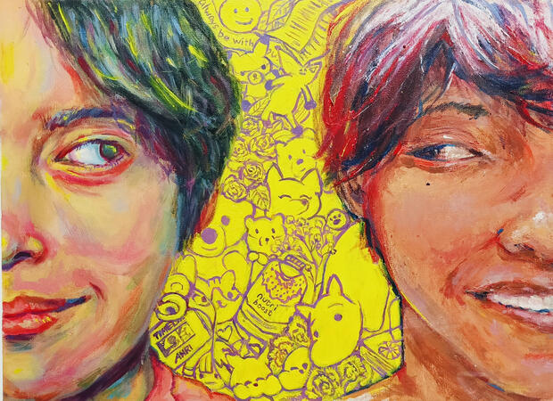 Better Half (24x18 in.)